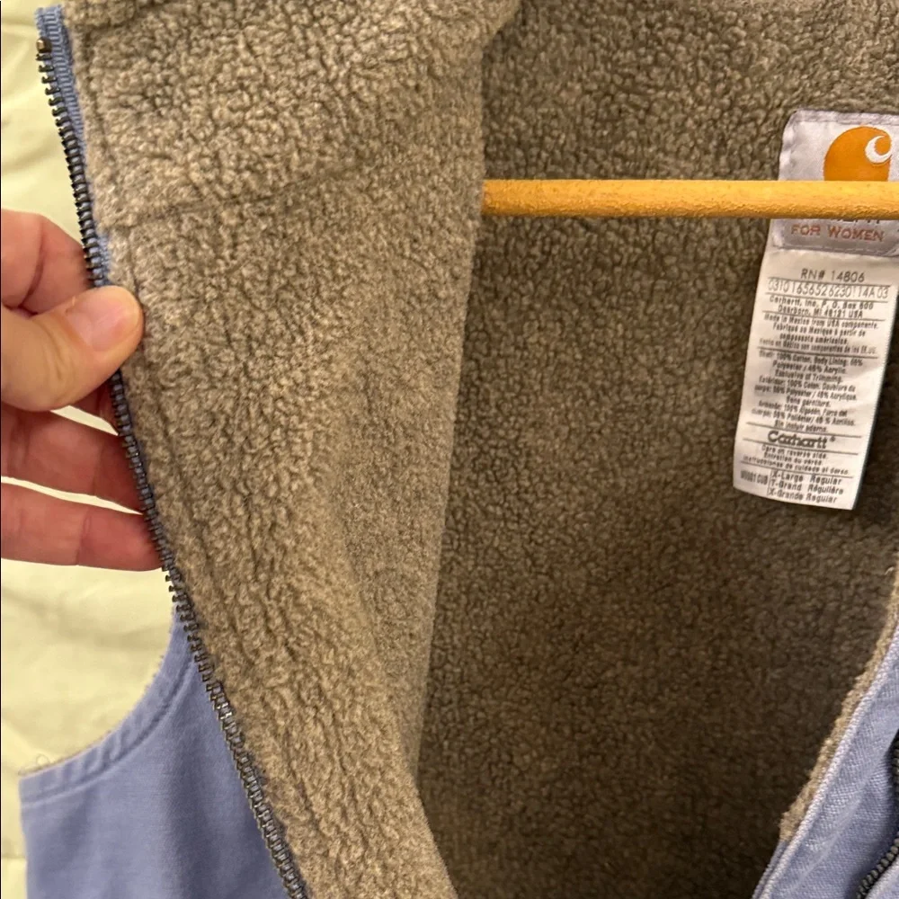 Carhartt Blue Vest with Pockets - Picture 3 of 3